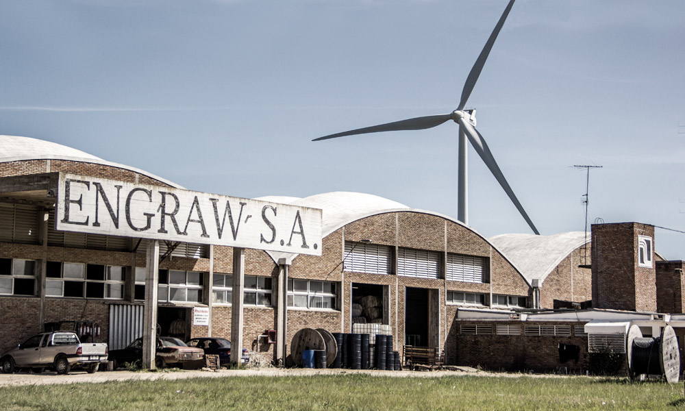 Engraw wool mill in Uruguay